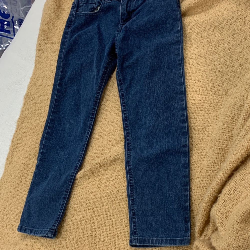 Classic Dark Blue Denim Jeans